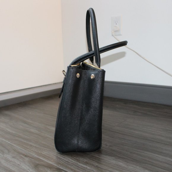 Kate Spade Black Leather Satchel - Picture 6 of 11